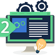 Design and content of the WordPress website